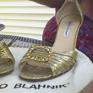 Manolo Blahnik D'orsay Heels